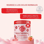 🍑✨ Peach Perfect™ Happy Hormones Formula 🌸💖 | Mio-Inositol + D-Chiro 40:1 🧬 Omega-3, Vitamina D3, Magnesio y Zinc ⚡ Apoya el balance hormonal, energía, mood y bienestar femenino 🌿 120 Cápsulas Premium 💊