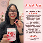 🍑✨ Peach Perfect™ Happy Hormones Formula 🌸💖 | Mio-Inositol + D-Chiro 40:1 🧬 Omega-3, Vitamina D3, Magnesio y Zinc ⚡ Apoya el balance hormonal, energía, mood y bienestar femenino 🌿 120 Cápsulas Premium 💊